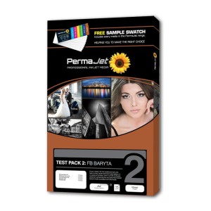 Zestaw testowy Papierów barytowych PermaJet (A4 18 arkuszy) Test Pack 2