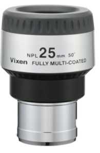 Okular teleskopowy 50° Vixen NPL 25 - Plossl 25 mm, 1,25"