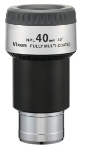 Okular teleskopowy 40° Vixen NPL 40 - Plossl 40 mm, 1,25"