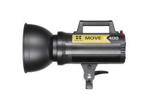 Quadralite lampa błyskowa studyjna Move x 400 mocowanie Bowens