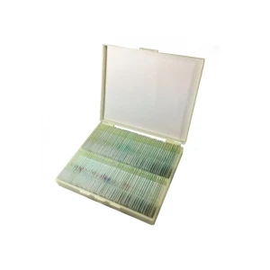 Preparaty mikroskopowe z anatomii botaniki zoologii - 100 sztuk