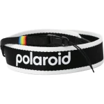 Pasek do aparatu Polaroid Camera Strap Flat Black & White