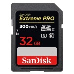 Karta pamięci Sandisk Extreme Pro SDHC 32GB 300/260 MB/s UHS-II U3