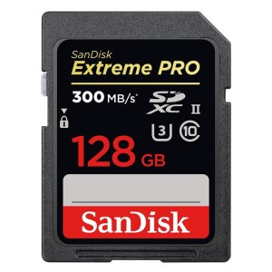 Karta pamięci Sandisk Extreme Pro SDXC 128GB 300/260 MB/s UHS-II U3