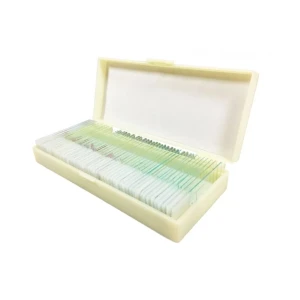 Preparaty mikroskopowe z anatomii botaniki zoologii - 50 sztuk