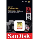 Karta pamięci Sandisk Extreme SDXC 64GB 150/60 MB/s V30 UHS-I U3