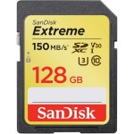 Karta pamięci Sandisk Extreme SDXC 128GB 150/70 MB/s V30 UHS-I U3