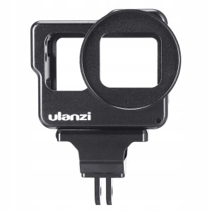 Ulanzi V3 obudowa metalowa z uchwytem do filtrów Gopro HERO 7/6/5 BLACK