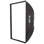 Softbox prostokątny GlareOne Strappo 80 x 120 cm - mocowanie bowens