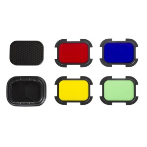 Quadralite Head Barndoor Kit  A-type Reporter 200 TTL 