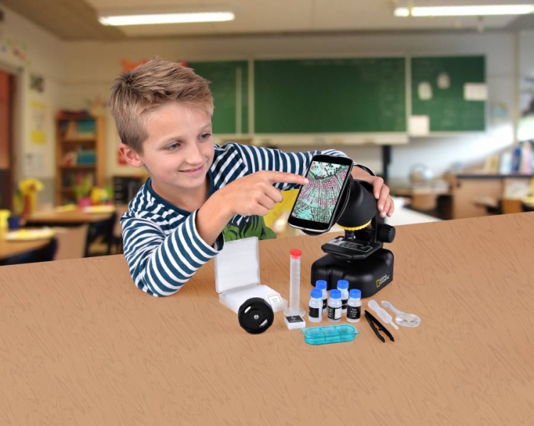 Mikroskop optyczny Bresser National Geographic 40x, 640x