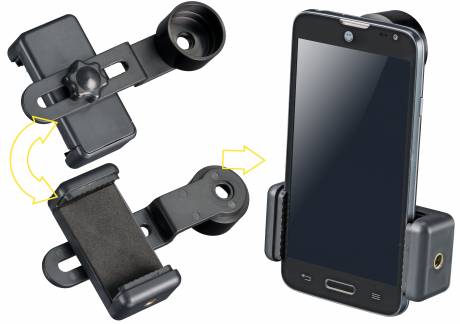 Mikroskop dla dzieci Bresser National Geographic 40x, 640x - adapter do telefonu