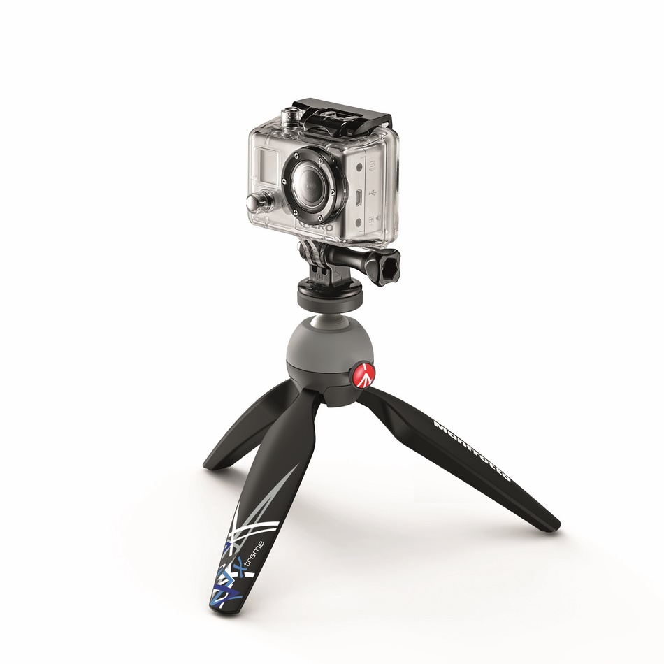 Statyw stołowy Manfrotto Pixi Xtreme z adapterem GoPro