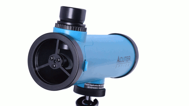 Teleskop dla dzieci Acuter Newton 50 mm niebieski