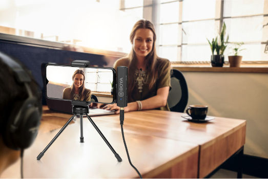 Zestaw bezprzewodowy do rejestracji dźwięku Boya BY-WM4 Pro K5 ze złączem USB-C