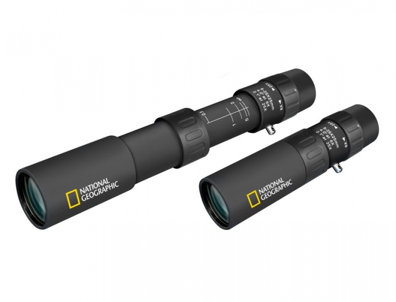 Monokular luneta zoom Bresser National Geographic 8-25 x 25 mm
