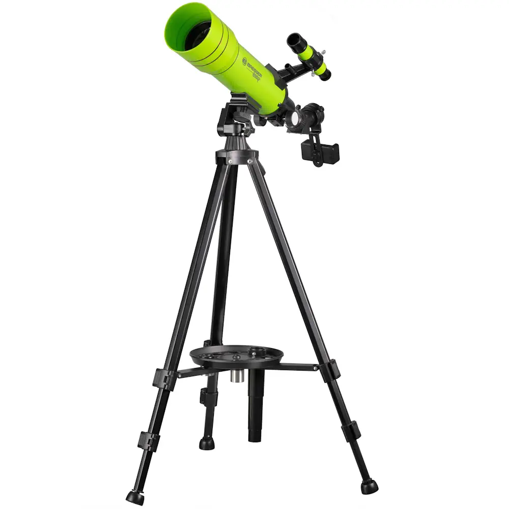 Teleskop dla dzieci Bresser Junior AR 70/400 AZ zielony plecak