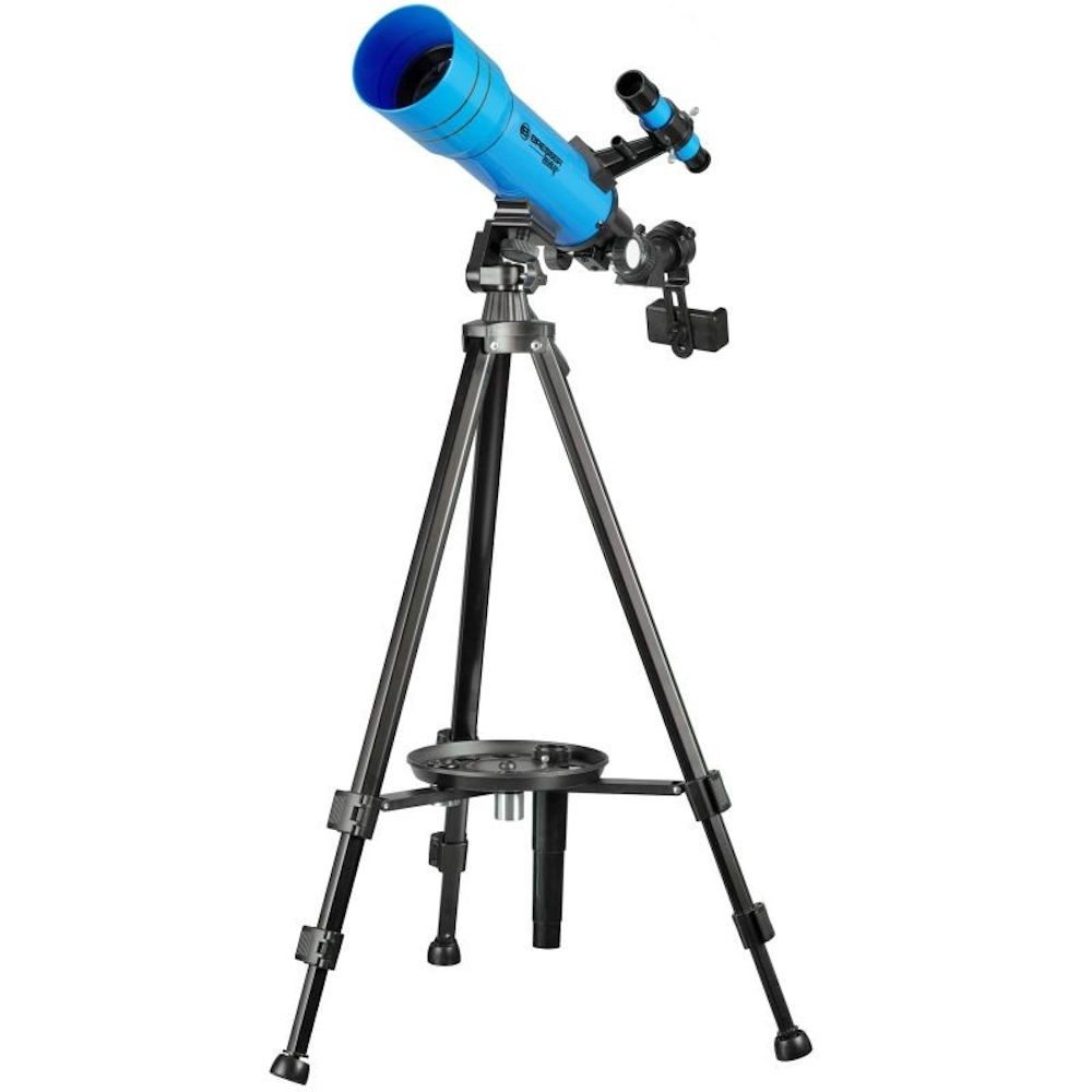 Teleskop dla dzieci Bresser Junior AR 70/400 AZ niebieski plecak