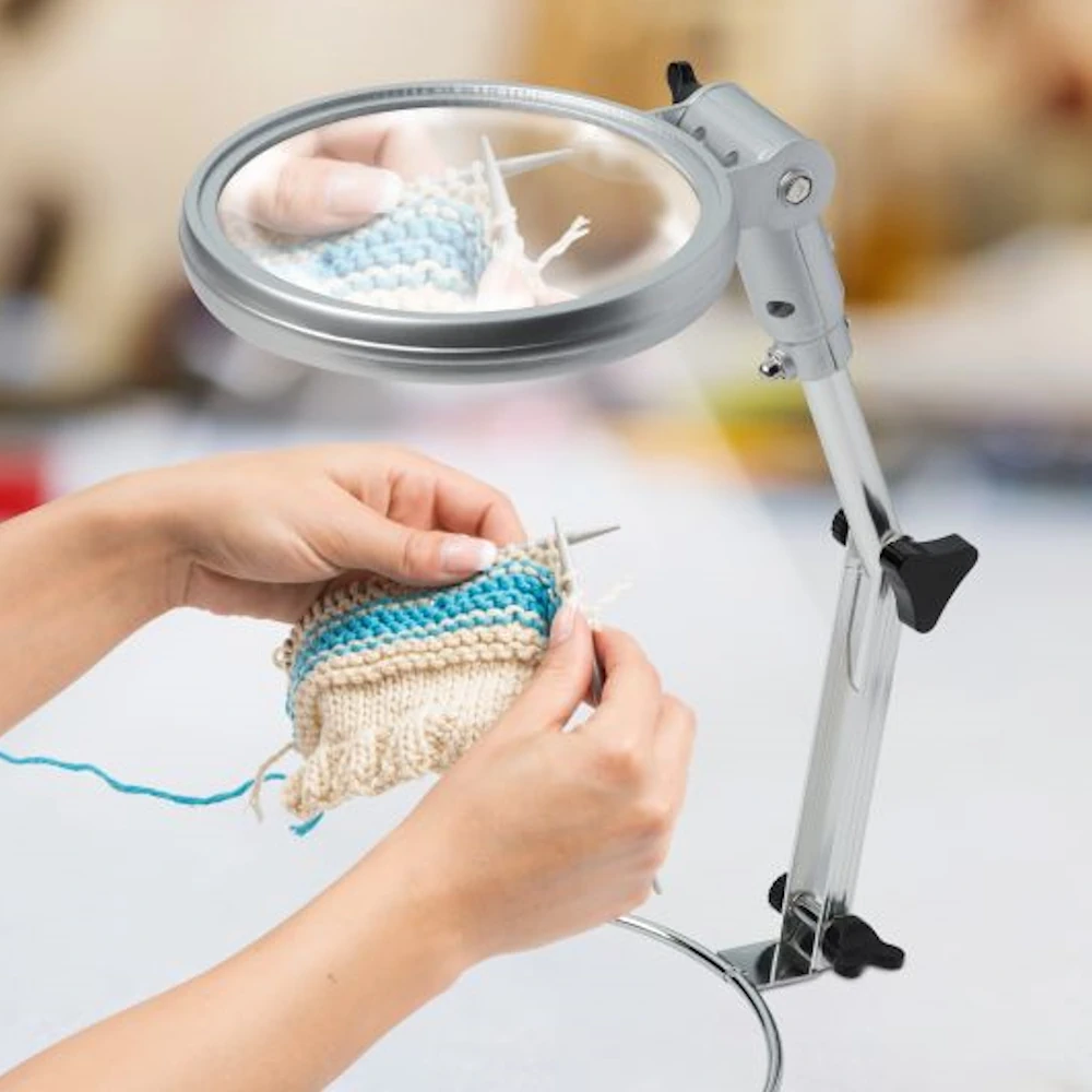 Lupa na statywie Bresser 2x 4x 120 mm