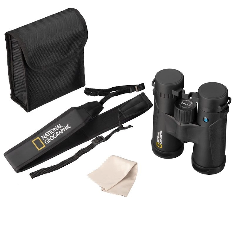 Bresser lornetka National Geographic 10x42 Algonquin z wyposażeniem