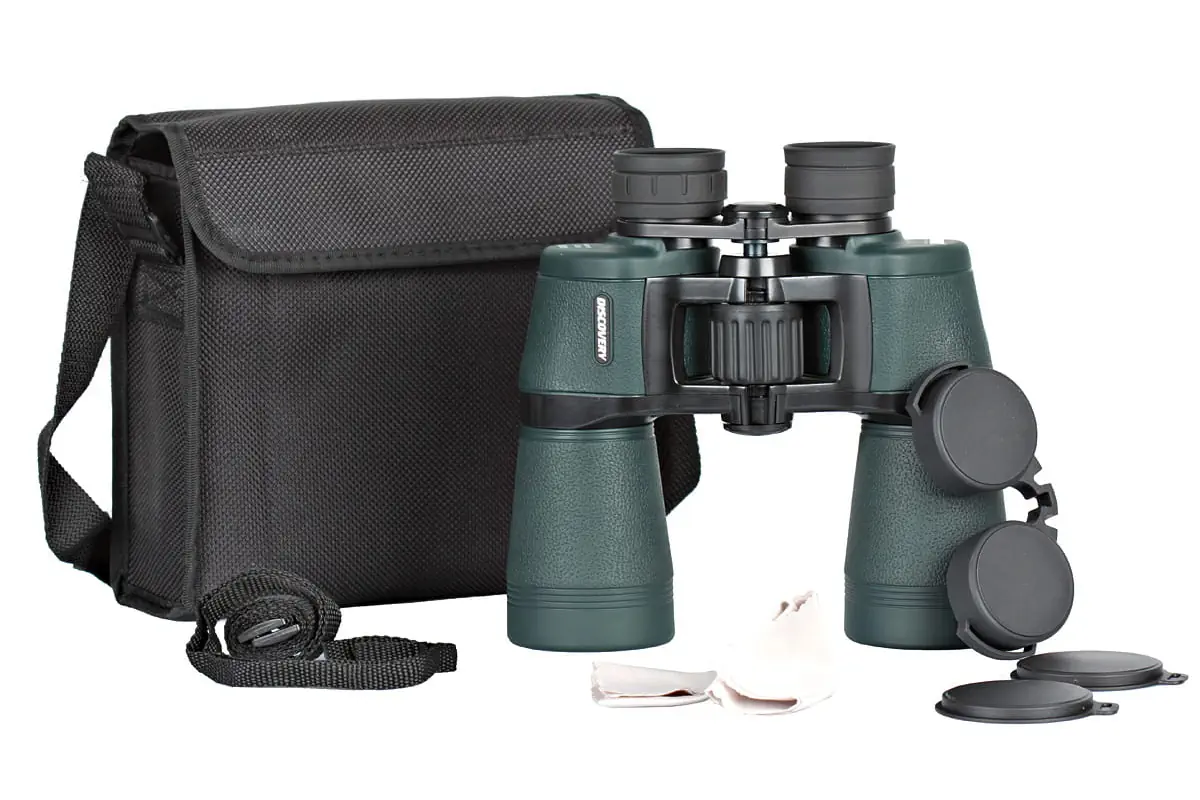 Lornetka Delta 10x50 Discovery — wyposażenie
