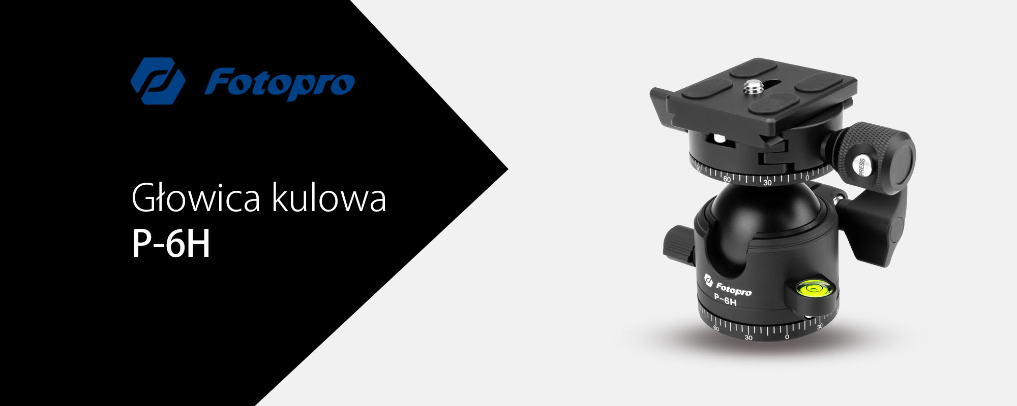 głowica kulowa fotopro p-6h