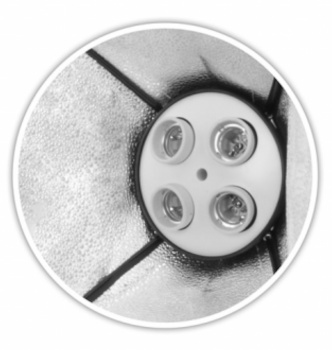 Zestaw oświetlenia ciągłego GlareOne sunny SQ5x7-1700 lampa1