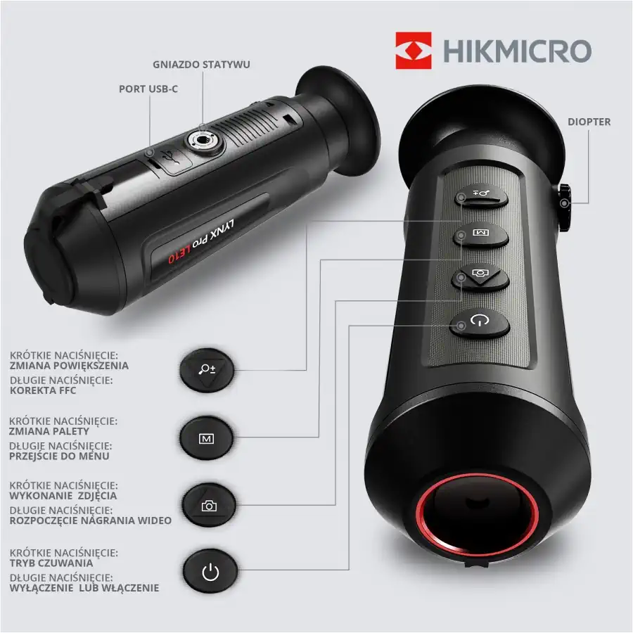 Kamera termowizyjna Hikmicro by Hikvision Lynx C06