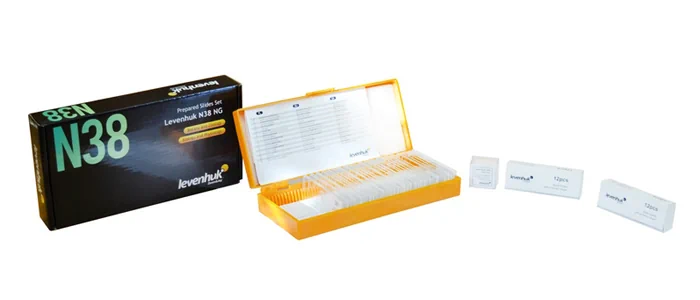 Preparaty do mikroskopu Levenhuk N38 NG