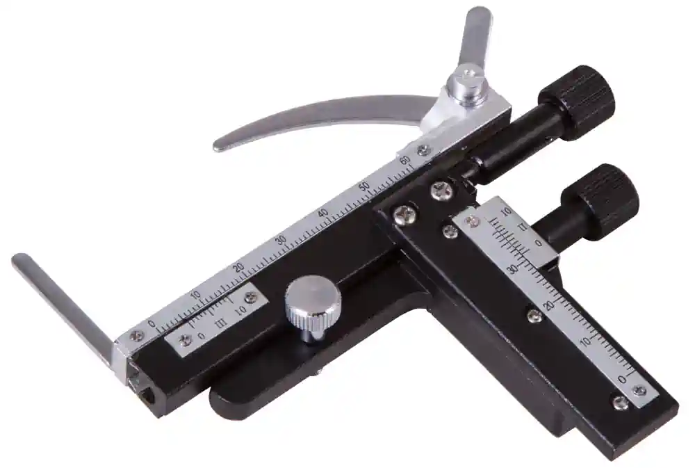 Stolik krzyżowy do mikroskopu Levenhuk MS3 Mechanical Scale