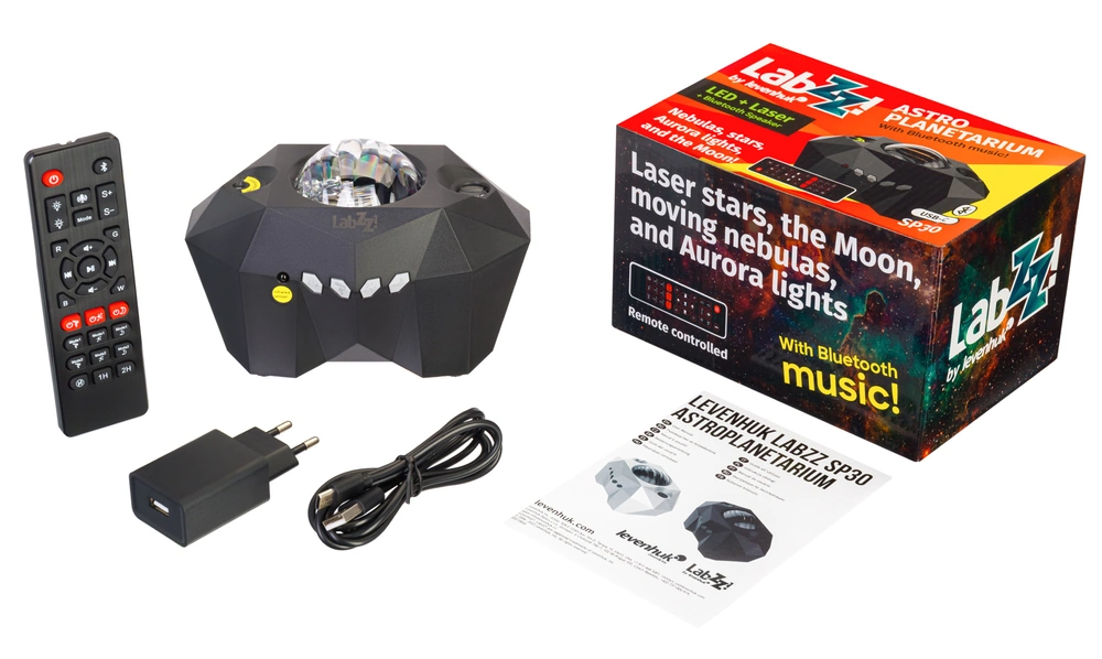 Domowe planetarium Levenhuk LabZZ SP30 czarny