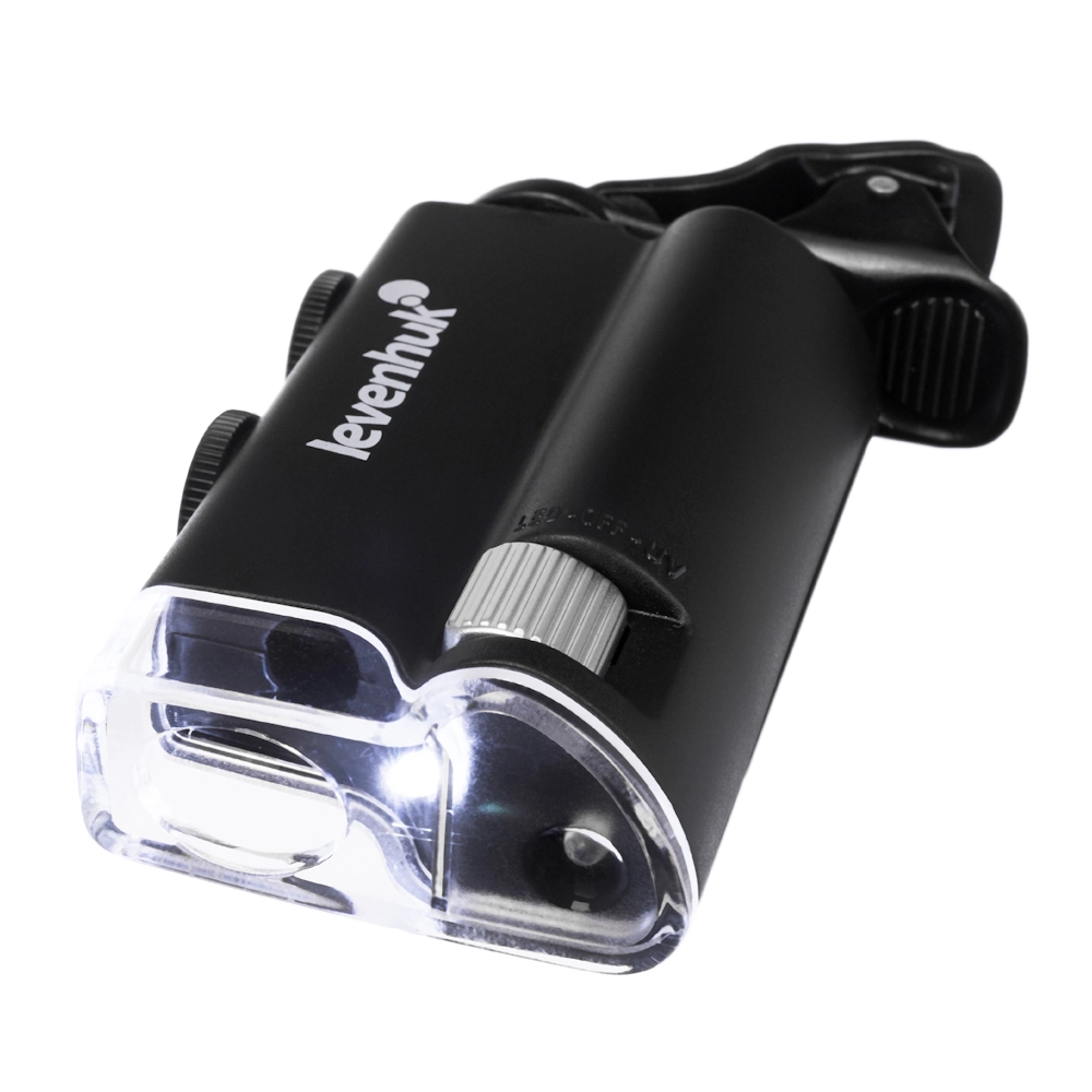 Mikroskop kieszonkowy Levenhuk Zeno Cash ZC10 - oświetlenie LED