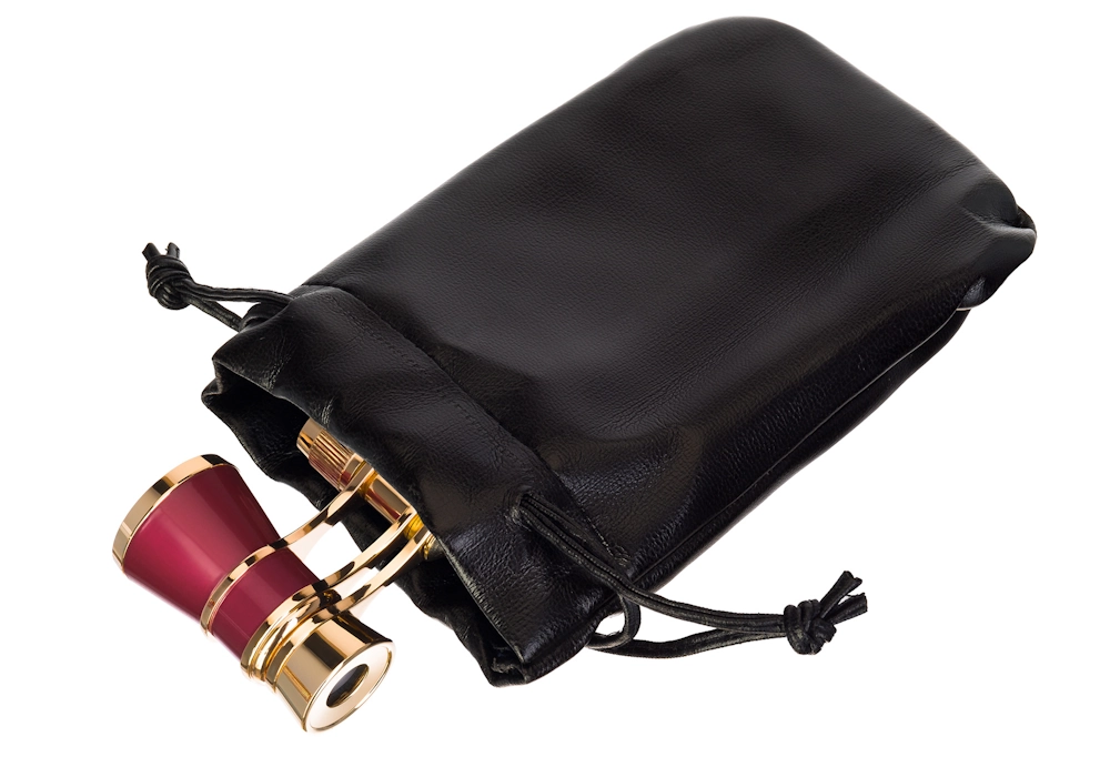 Lornetka teatralna Levenhuk Broadway 325B Opera Glasses czerwony