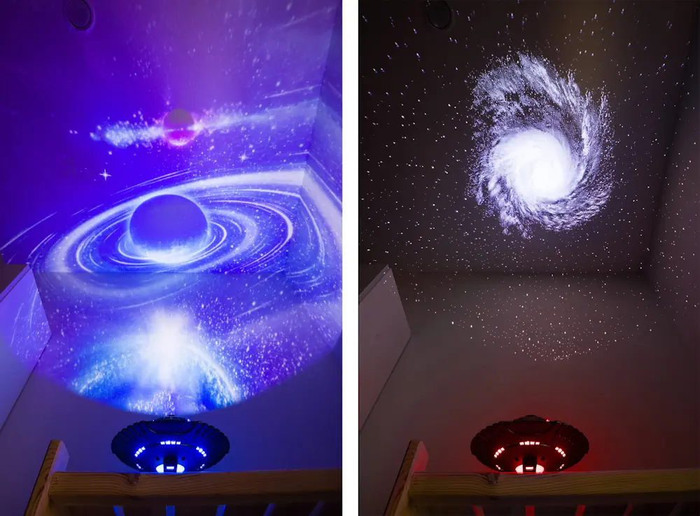 Projektor dla dziecka domowe planetarium Levenhuk LabZZ UFO SP50