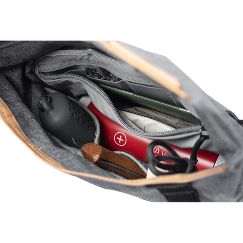 torba field pouch v2 peak design z paskiem grafitowa