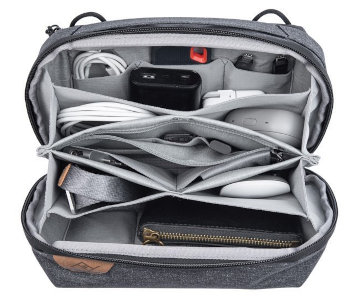 Wkład tech pouch travel line Charcoal peakdesign