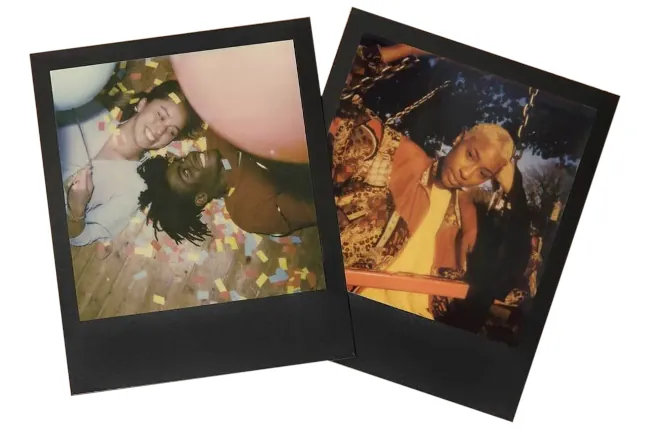 Polaroid i-Type czarna ramka