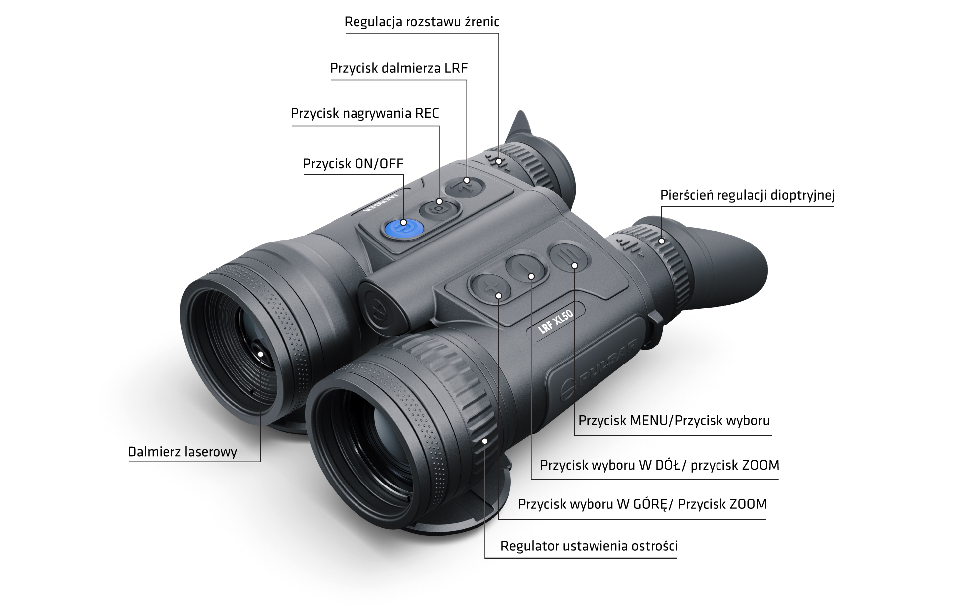 Termowizor Pulsar Merger LRF XL50 - sklep