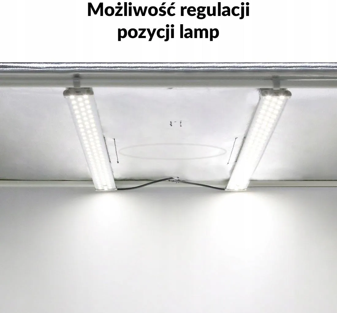 Oświetlenie LED namiotu bezcieniowego Puluz 200cm 23600lm