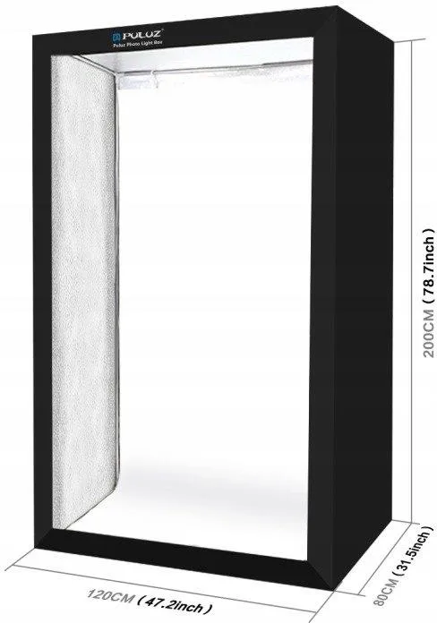 Namiot bezcieniowy duży Puluz 200cm LED 23600lm