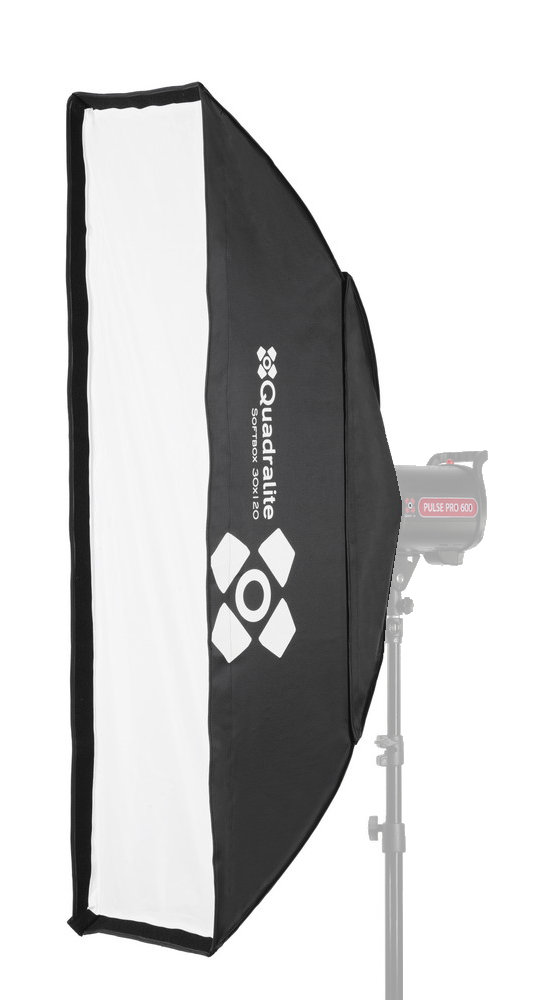 Quadralite softbox 30x120 cm