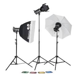 zestaw oświetleniowy lamp błyskowych quadralite up! x 700 kit