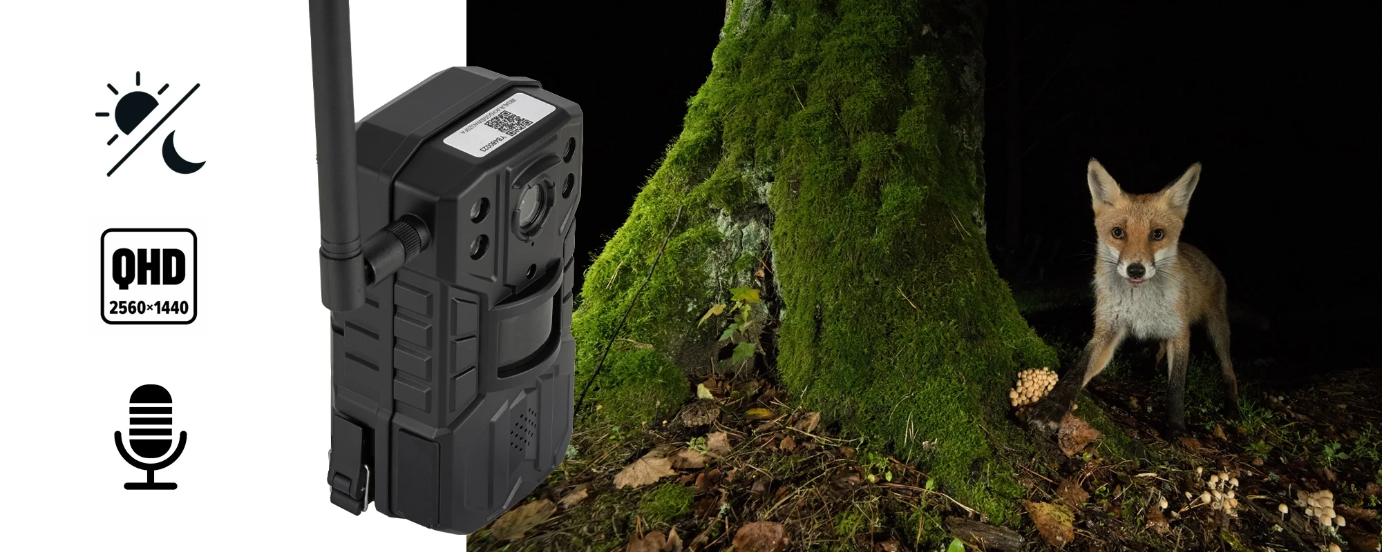 Fotopułapka na złodzieja Redleaf RD6300 4G z podświetleniem IR