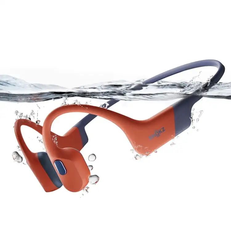 Bezprzewodowe słuchawki do pływania Shokz OpenSwim Pro Red