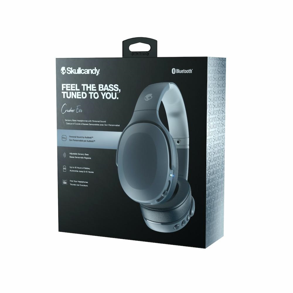 Słuchawki bezprzewodowe Skullcandy Crusher Evo Wireless Chill Grey