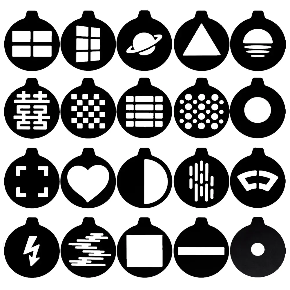 Lampa LED do zdjęć Smallrig RF 10C - filtry projekcyjne