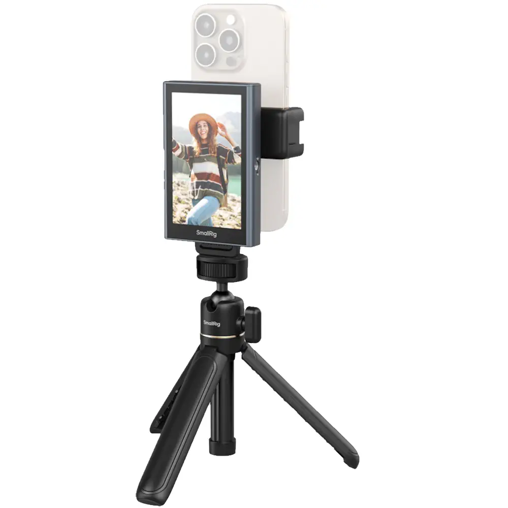 Statyw do telefonu + monitor do telefonu SmallRig 4851 Vlog Kit