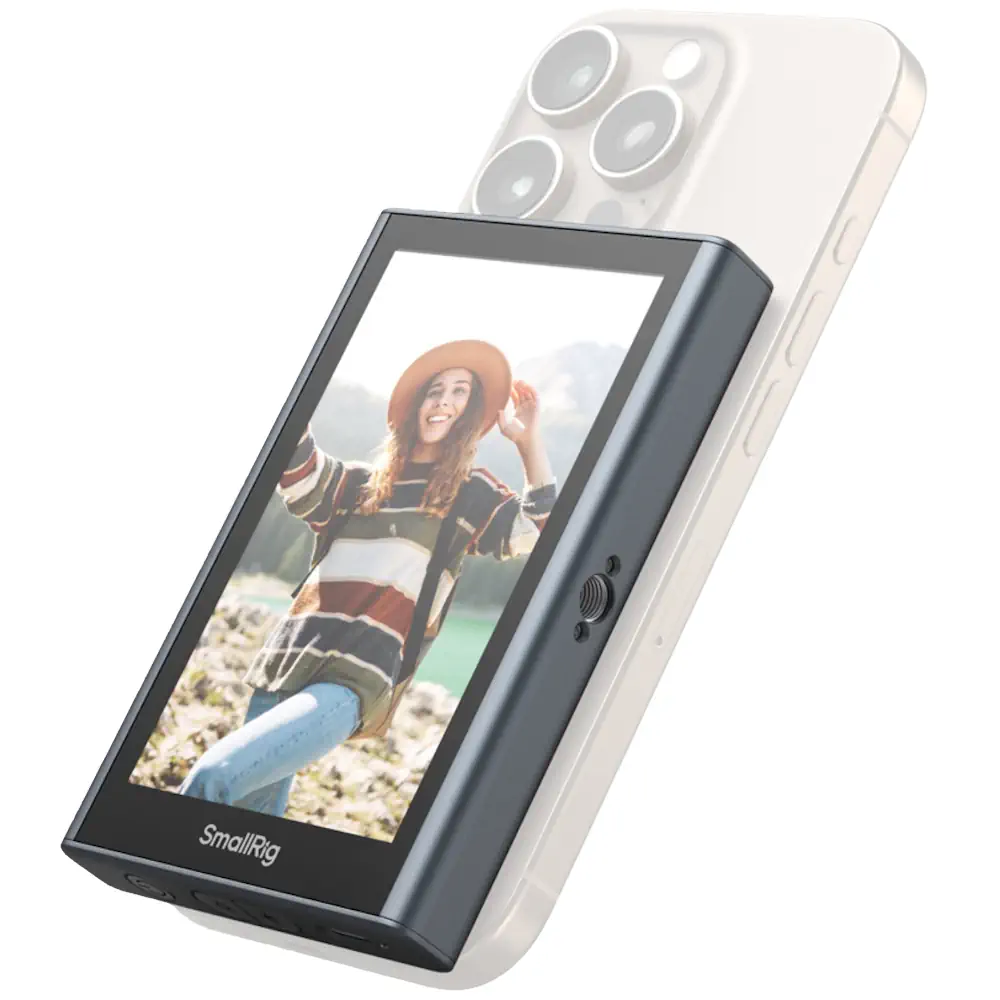 Statyw na telefon + monitor podglądowy do telefonu SmallRig 4851 Vlog Kit