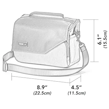 Torba na aparat ThinkTank Mirrorless Mover 20 Pewter