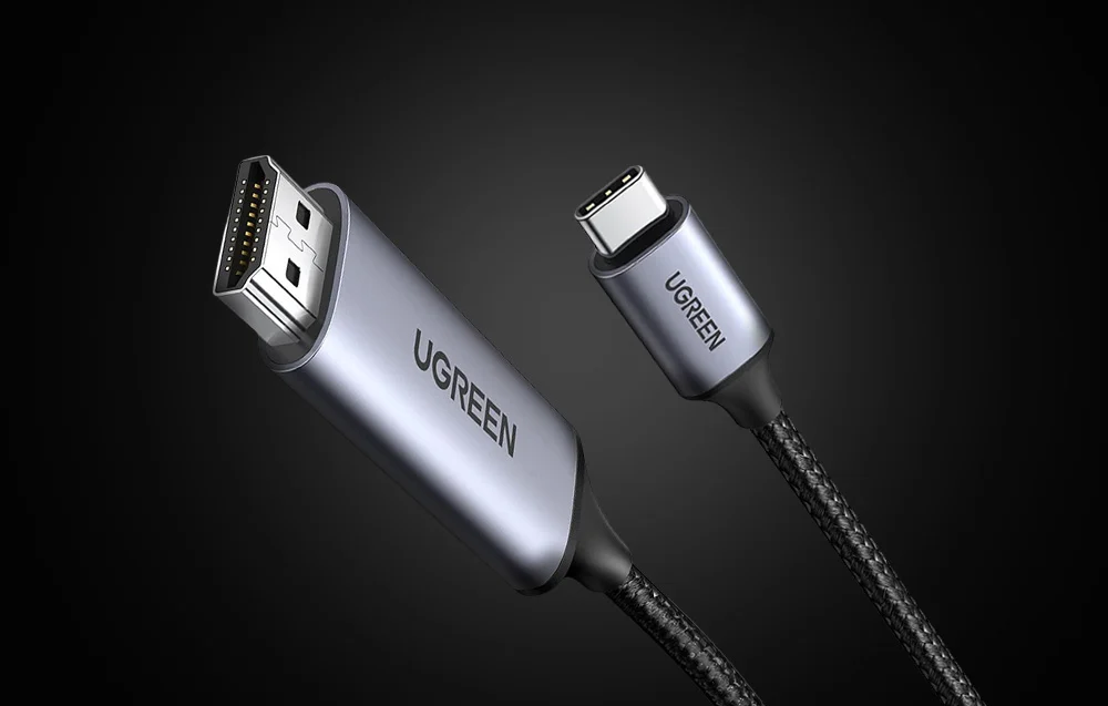 Kabel USB C - HDMI 4K UHD Ugreen MM142 1.5m czarny